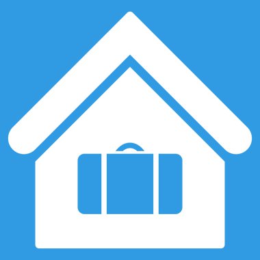 Tavuk Cafe düz vektör simgesi