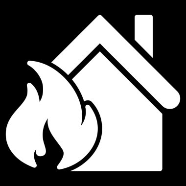 Tavuk Cafe düz vektör simgesi