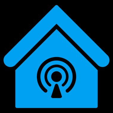 Tavuk Cafe düz vektör simgesi