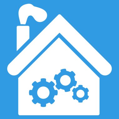 Tavuk Cafe düz vektör simgesi