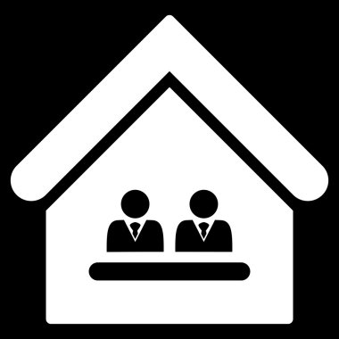 Tavuk Cafe düz vektör simgesi