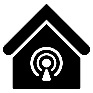 Tavuk Cafe düz vektör simgesi