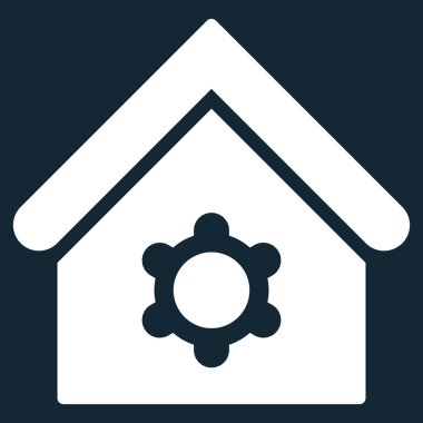 Tavuk Cafe düz vektör simgesi