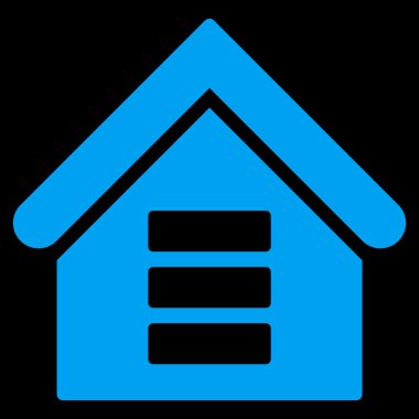 Tavuk Cafe düz vektör simgesi