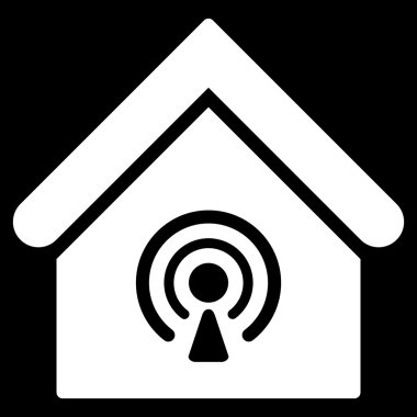 Tavuk Cafe düz vektör simgesi