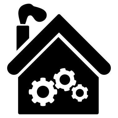 Tavuk Cafe düz vektör simgesi