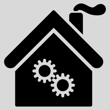 Tavuk Cafe düz vektör simgesi