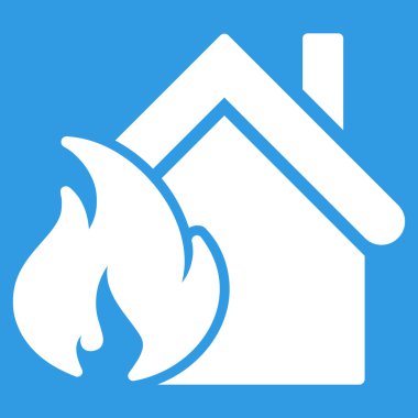 Tavuk Cafe düz vektör simgesi