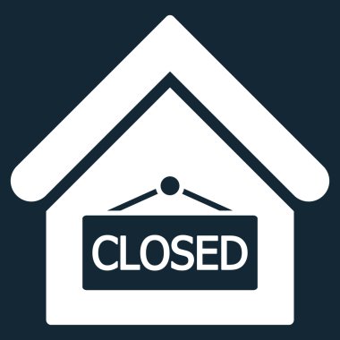 Tavuk Cafe düz vektör simgesi