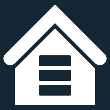 Tavuk Cafe düz vektör simgesi