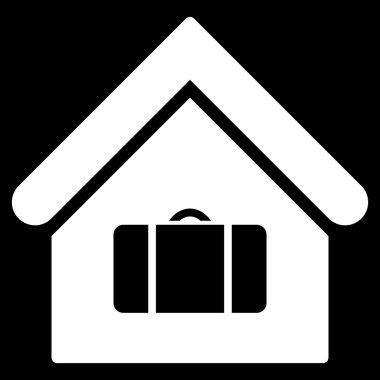 Tavuk Cafe düz vektör simgesi