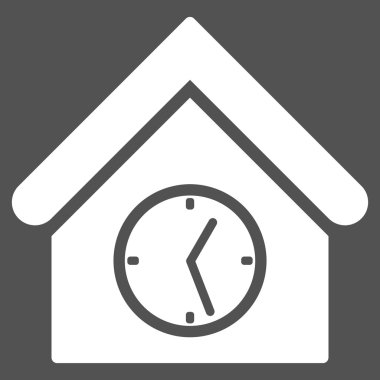 Tavuk Cafe düz vektör simgesi