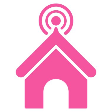 Tavuk Cafe düz vektör simgesi