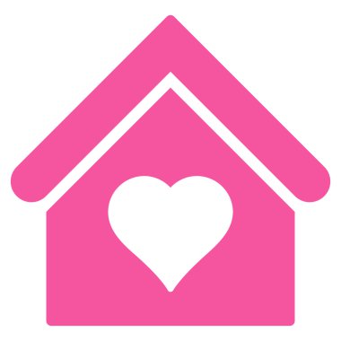 Tavuk Cafe düz vektör simgesi