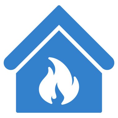 Tavuk Cafe düz vektör simgesi