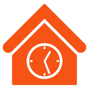 Tavuk Cafe düz vektör simgesi