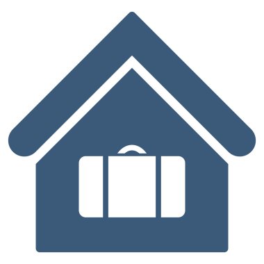 Tavuk Cafe düz vektör simgesi