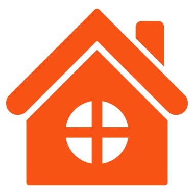 Tavuk Cafe düz vektör simgesi