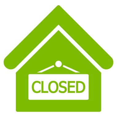 Tavuk Cafe düz vektör simgesi