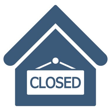 Tavuk Cafe düz vektör simgesi