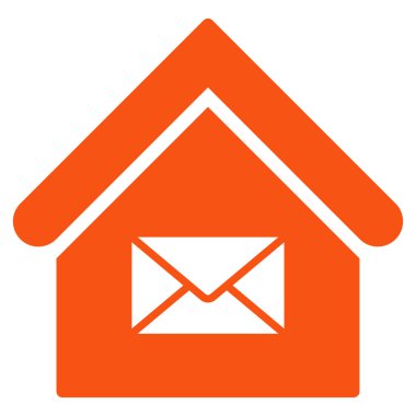 Tavuk Cafe düz vektör simgesi