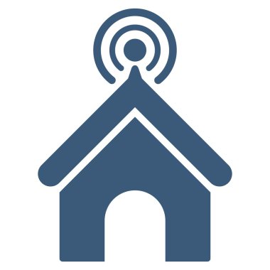 Tavuk Cafe düz vektör simgesi