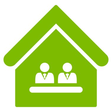 Tavuk Cafe düz vektör simgesi