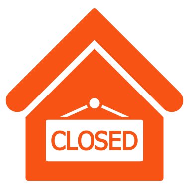 Tavuk Cafe düz vektör simgesi