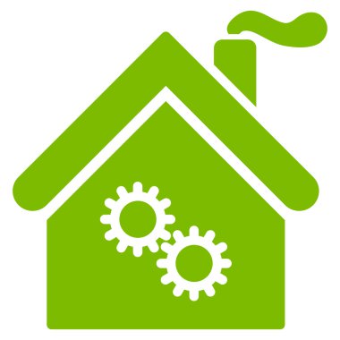 Tavuk Cafe düz vektör simgesi