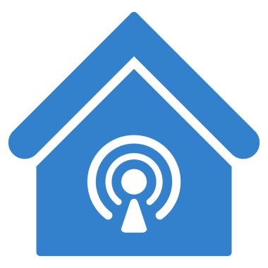 Tavuk Cafe düz vektör simgesi