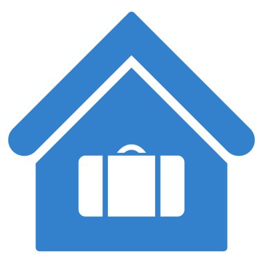 Tavuk Cafe düz vektör simgesi