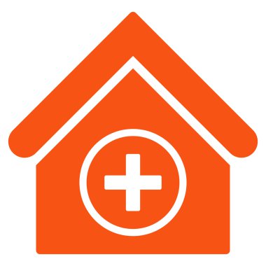 Tavuk Cafe düz vektör simgesi