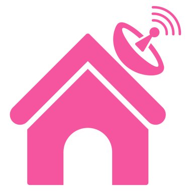 Tavuk Cafe düz vektör simgesi