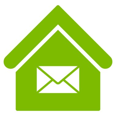 Tavuk Cafe düz vektör simgesi