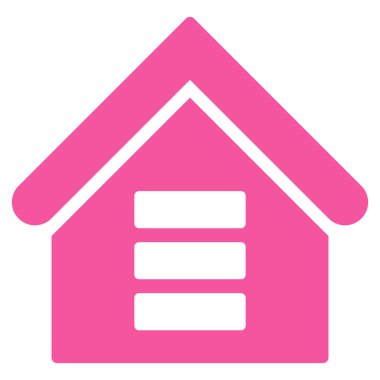 Tavuk Cafe düz vektör simgesi