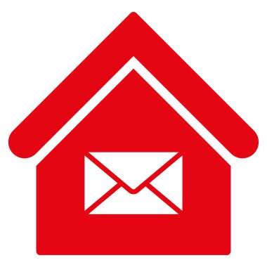 Tavuk Cafe düz vektör simgesi