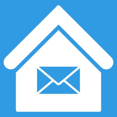 Tavuk Cafe düz vektör simgesi