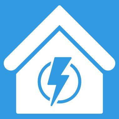 Tavuk Cafe düz vektör simgesi