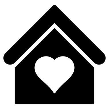 Tavuk Cafe düz vektör simgesi