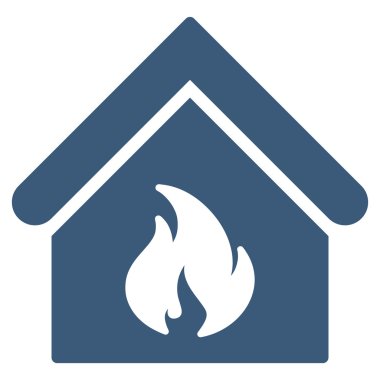 Tavuk Cafe düz vektör simgesi