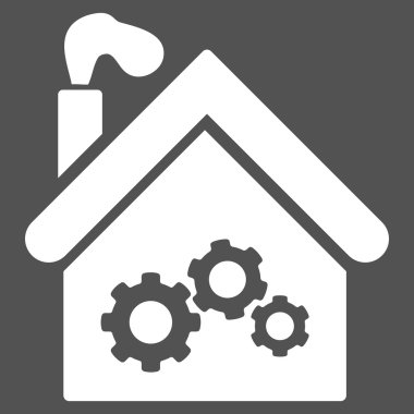 Tavuk Cafe düz vektör simgesi