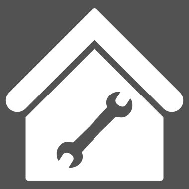 Tavuk Cafe düz vektör simgesi