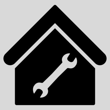 Tavuk Cafe düz vektör simgesi