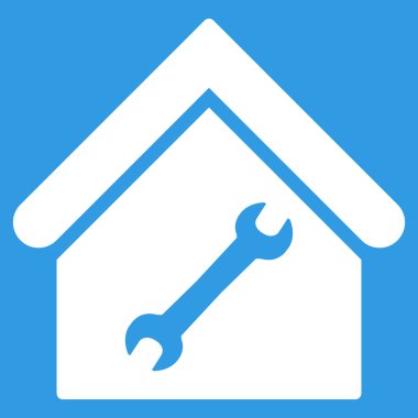 Tavuk Cafe düz vektör simgesi