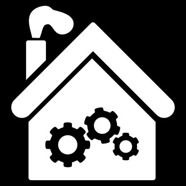 Tavuk Cafe düz vektör simgesi