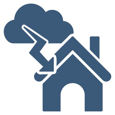 Tavuk Cafe düz vektör simgesi