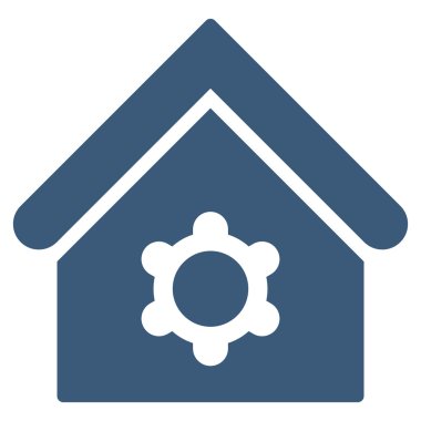 Tavuk Cafe düz vektör simgesi