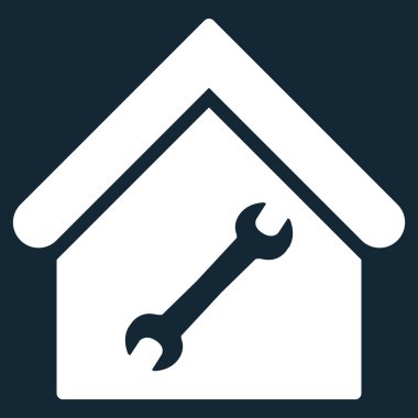 Tavuk Cafe düz vektör simgesi