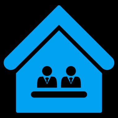 Tavuk Cafe düz vektör simgesi