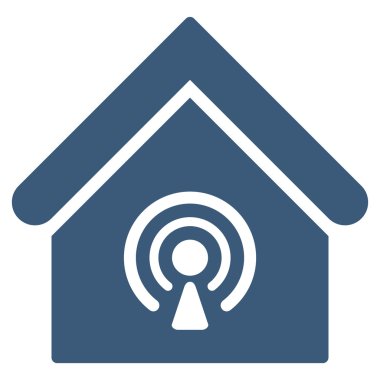 Tavuk Cafe düz vektör simgesi